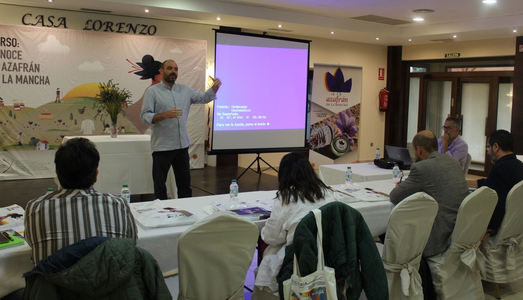 Comienza en Villarrobledo el curso “Conoce el  Azafrán de La Mancha”, tres días para descubrir la especia más emblemática de Castilla-La Mancha
