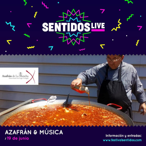 El maestro arrocero Juan Carlos Galbis cocinará una paella popular con Azafrán de La Mancha en el Festival de los Sentidos