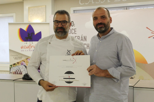  El cocinero y profesor Quique Cerro se suma al panel de embajadores de la DOP Azafrán de La Mancha